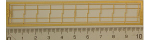 Zábradlí z L profilů, 2x 100 mm, N, Lepieš N013